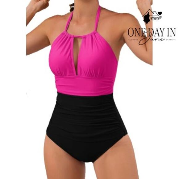 B2Prity Tummy Control one Piece Swimsuiit Size XL - Picture 1 of 6
